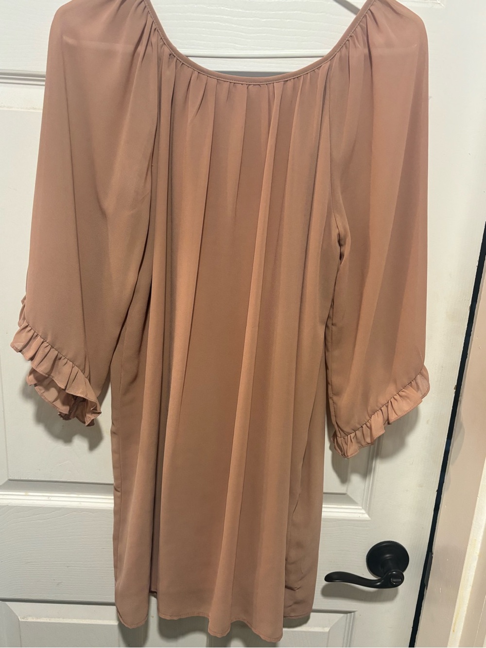 UB Los Angeles Blush Pink Satin dress